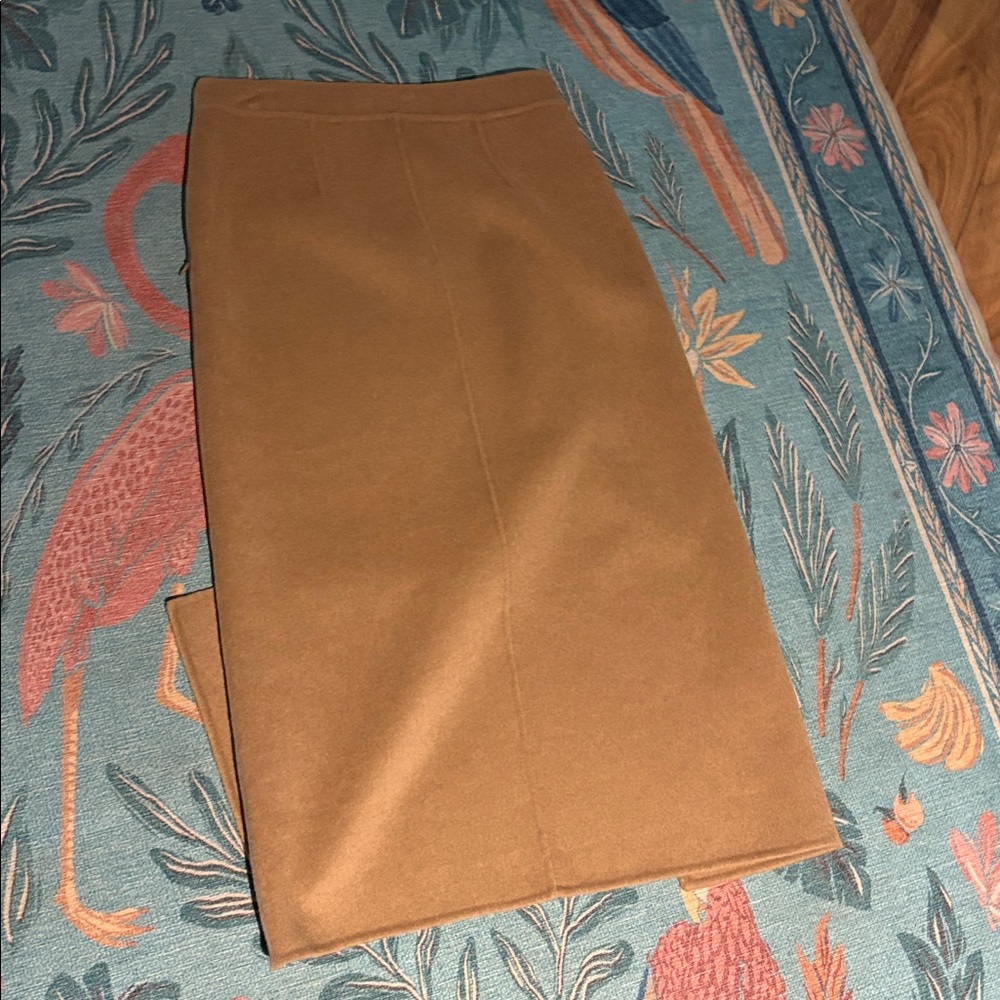 Proenza Schouler Camel Wool Skirt - Picture 8 of 9
